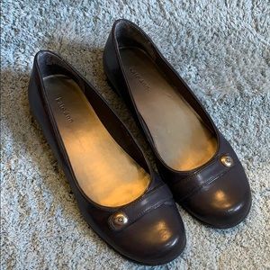 Kate Ann dark Navy flats size 9